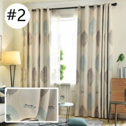 Pimennysverho Mittatilaustyönä Tehty Verho Nordic Leaf Printing Window