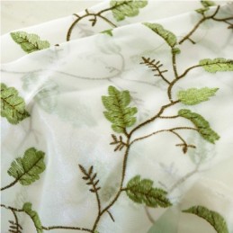 Amerikkalaisten Pastoraalisten Läpikuultavien Verhojen Edistynyt Räätälöintikirjontakuvio