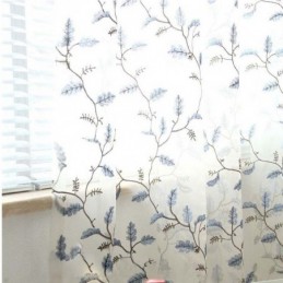 Amerikkalaisten Pastoraalisten Läpikuultavien Verhojen Edistynyt Räätälöintikirjontakuvio