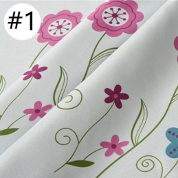 Piirretty Tyttökuvioinen Verho Mittatilaustyönä Lastenhuoneeseen, Lämpöeristetty Pimennysverho