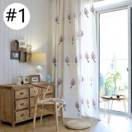 Puuvillainen Pellavaverho Mittatilaustyönä Verho Minimalistinen Kirjonta