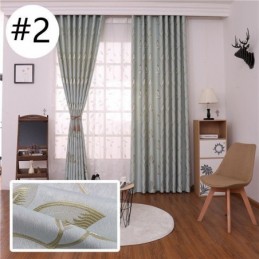 Lehtikuvioitu Pimennysverhokangas Olohuoneeseen