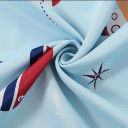 Lasten Sarjakuvalaivakuvioiset Pimennysverhot Mittatilaustyönä Tehdyt Verhot Lasten Makuuhuoneeseen