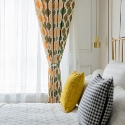 Moderni Mittatilaustyönä Tehty Verho, Hunajakennokuvioinen Koti