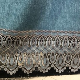 Chenille-Verho Mittatilaustyönä Tehty Verho Moderni Kirjonta Olohuone