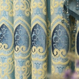 Moderni Verho Mittatilaustyönä Verhokirjonta Koristeellinen