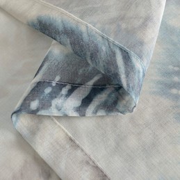 Moderni Mittatilaustyönä Tehty Verho Verhohöyhenet Painatus Koti