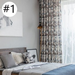 Moderni Verho Mittatilaustyönä Tehty Verho Puuvillasta Yksinkertainen Tyyli