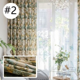 Moderni Verho Mittatilaustyönä Tehty Verho Puuvillasta Yksinkertainen Tyyli