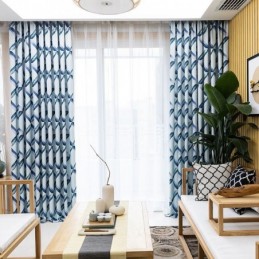 Moderni Mittatilaustyönä Tehty Verho, Ristikkokuvioinen Koti