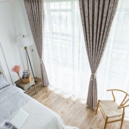 Moderni Mittatilaustyönä Tehty Verho Verhokuva Koti