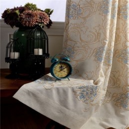 Minimalistinen Huonetta Tummentava Verho Mittatilaustyönä Tehty Verho Ympäristöystävällinen Puuvilla- Ja Pellavaverho Ikkunanpeite