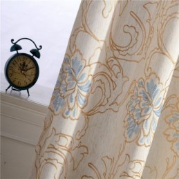 Minimalistinen Huonetta Tummentava Verho Mittatilaustyönä Tehty Verho Ympäristöystävällinen Puuvilla- Ja Pellavaverho Ikkunanpeite