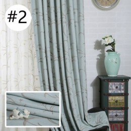 Pimennysverho Mittatilaustyönä Tehty Verho Puuvilla Pellava Kirjonta Vehnä