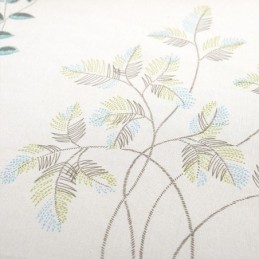 Mittatilaustyönä Tehty Pohjoismainen Verho Puuvillakasvien Painettu Verho