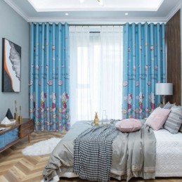 Ihastuttavat Pimennysverhot Kissakuvioisilla Kangasverhoilla