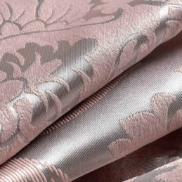Eurooppalainen Maaseudun Verho Mittatilaustyönä Tehty Verho Pinkki Jacquard-Makuuhuoneen Pimennyskangas