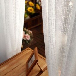 Valkoiset Tylliverhot Olohuoneeseen, Yksivärinen Verho Mittatilaustyönä, Makuuhuoneen Läpikuultavat Voile-Verhot