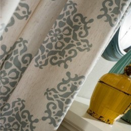 Japanilainen Yksinkertainen Verho Mittatilaustyönä Tehty Verho Eurooppalainen Kukkakuvioinen Pehmeä Monipuolinen Kangas