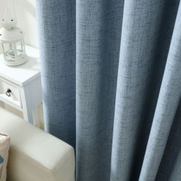 Moderni Yksinkertainen Verho Mittatilaustyönä Tehty Verho, Yksivärinen Vedenpitävä Olohuoneen Ja Toimiston Pimennyskangas