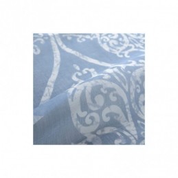 Japanilainen Yksinkertainen Läpikuultava Verho Mittatilaustyönä Tehty Verho Sininen Painettu Olohuoneen Kangas