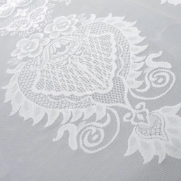 Eurooppalainen Klassinen Läpikuultava Verho Mittatilaustyönä Tehty Verho Kukkakuvioinen Jacquard-Olohuoneen Työhuone Pehmeä Puuvillakangas