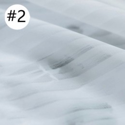 Raidalliset Läpikuultavat Verhot Kodinsisustukset Moderni Tylliverho Mittatilaustyönä Tehty Verho Olohuoneeseen