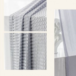 Valoa Suodattavat Verhot, Vohvelikudoskuvioiset, Teksturoitu Ikkunakäsittely Olohuoneeseen