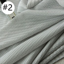 Ylellinen Valkoinen Tylliverho Mittatilaustyönä Olohuoneen Ja Makuuhuoneen Ikkunaan, Jacquard-Läpikuultava