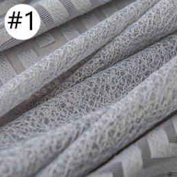 Geometriset Läpikuultavat Verhot Olohuoneeseen Ja Makuuhuoneeseen