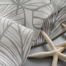 Mittatilaustyönä Tehty Lehtikuvioinen Verho, Läpikuultava Tylliverho Olohuoneeseen Ja Makuuhuoneeseen