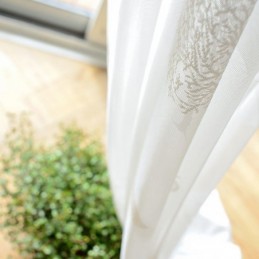 Nordic Semi Sheer Drapes -Puukuvioiset Verhot