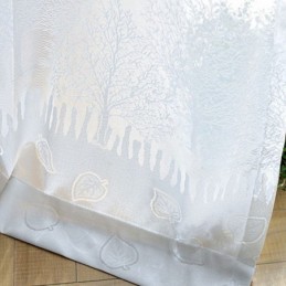Nordic Semi Sheer Drapes -Puukuvioiset Verhot
