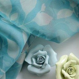 Lehtikuvioiset Puoliläpikuultavat Verhot Olohuoneeseen Ja Makuuhuoneeseen