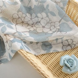 Painetut Kukkaverhot Tylliä Ohuiksi Olohuoneeseen Ja Makuuhuoneeseen