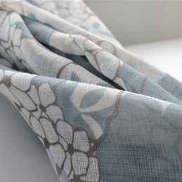 Painetut Kukkaverhot Tylliä Ohuiksi Olohuoneeseen Ja Makuuhuoneeseen