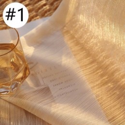 Moderni Jacquard-Ikkunanäyttö Tylliverho Mittatilaustyönä Olohuoneen Ja Makuuhuoneen Verhoon