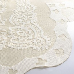 Eurooppalaiset Kirjonta-Tylliverhot Romanttiset Puoliläpikuultavat Jacquard-Ikkunaverhot