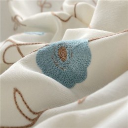 Japanilainen Yksinkertainen Verho Mittatilaustyönä Tehty Verho Tuore Kirjonta