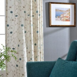 Japanilainen Yksinkertainen Verho Mittatilaustyönä Tehty Verho Tuore Kirjonta