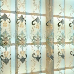 Eurooppalainen Tyylikkyys, Läpikuultava Verho, Mittatilaustyönä Tehty, Olohuoneen Ja Makuuhuoneen Verhopaneeli