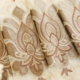 Eurooppalainen Kirjailtu Ikkunaverho Mittatilaustyönä Tehty Verho Hienot Kukkakuvioiset Läpikuultavat Verhot Olohuoneen Huvilahalliin