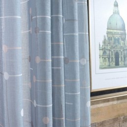 Painetut Tylliverhot, Puoliläpikuultavat, Olohuoneeseen, Makuuhuoneeseen