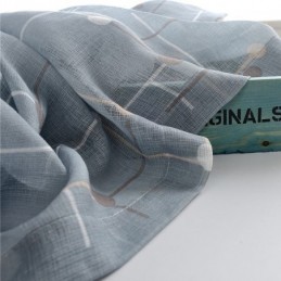 Painetut Tylliverhot, Puoliläpikuultavat, Olohuoneeseen, Makuuhuoneeseen