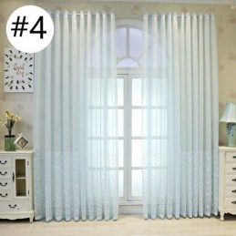 Koristeellinen Ikkunaseinäke, Kirjailtu, Läpikuultava Verho, Mittatilaustyönä Tehty, Olohuoneen Verho