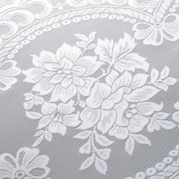 Moderni Kukkakuvioinen Verho Mittatilaustyönä Tehty Tylli-Ikkunaverho Olohuoneeseen Ja Makuuhuoneeseen