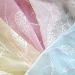 Koristeelliset Ikkunanäytöt, Brodeeratut Tylliverhot Olohuoneeseen