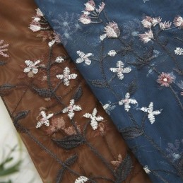 Koristeelliset Ikkunanäytöt, Brodeeratut Tylliverhot Olohuoneeseen