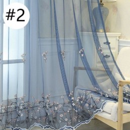 Koristeelliset Ikkunanäytöt, Brodeeratut Tylliverhot Olohuoneeseen