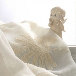 Ylellinen Kirjailtu Lehtinen Tylliverho Mittatilaustyönä Olohuoneen Ja Makuuhuoneen Verhoon